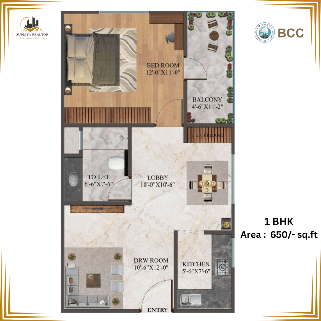 bcc greens flat